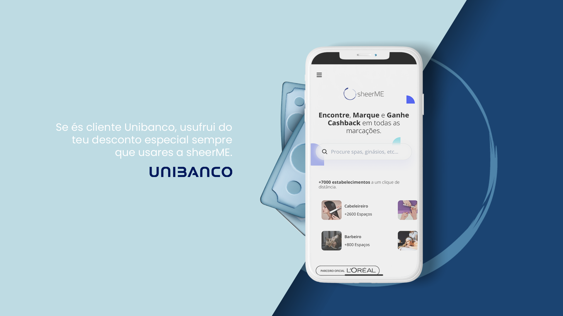 Unibanco agora é parceiro da sheerME