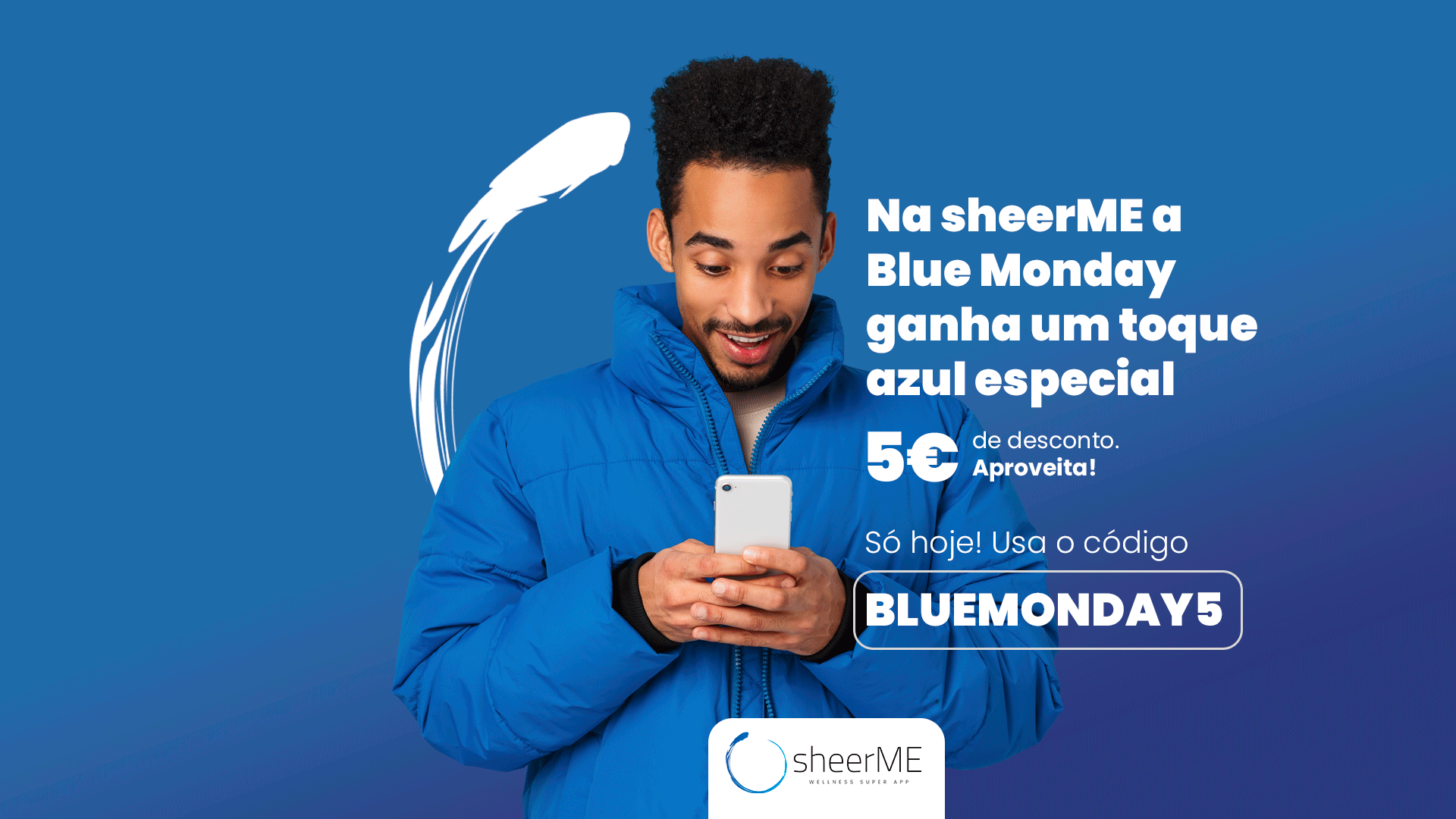 sheerME: Onde a Blue Monday ganha um toque azul especial - 5€ de desconto! 💙✨