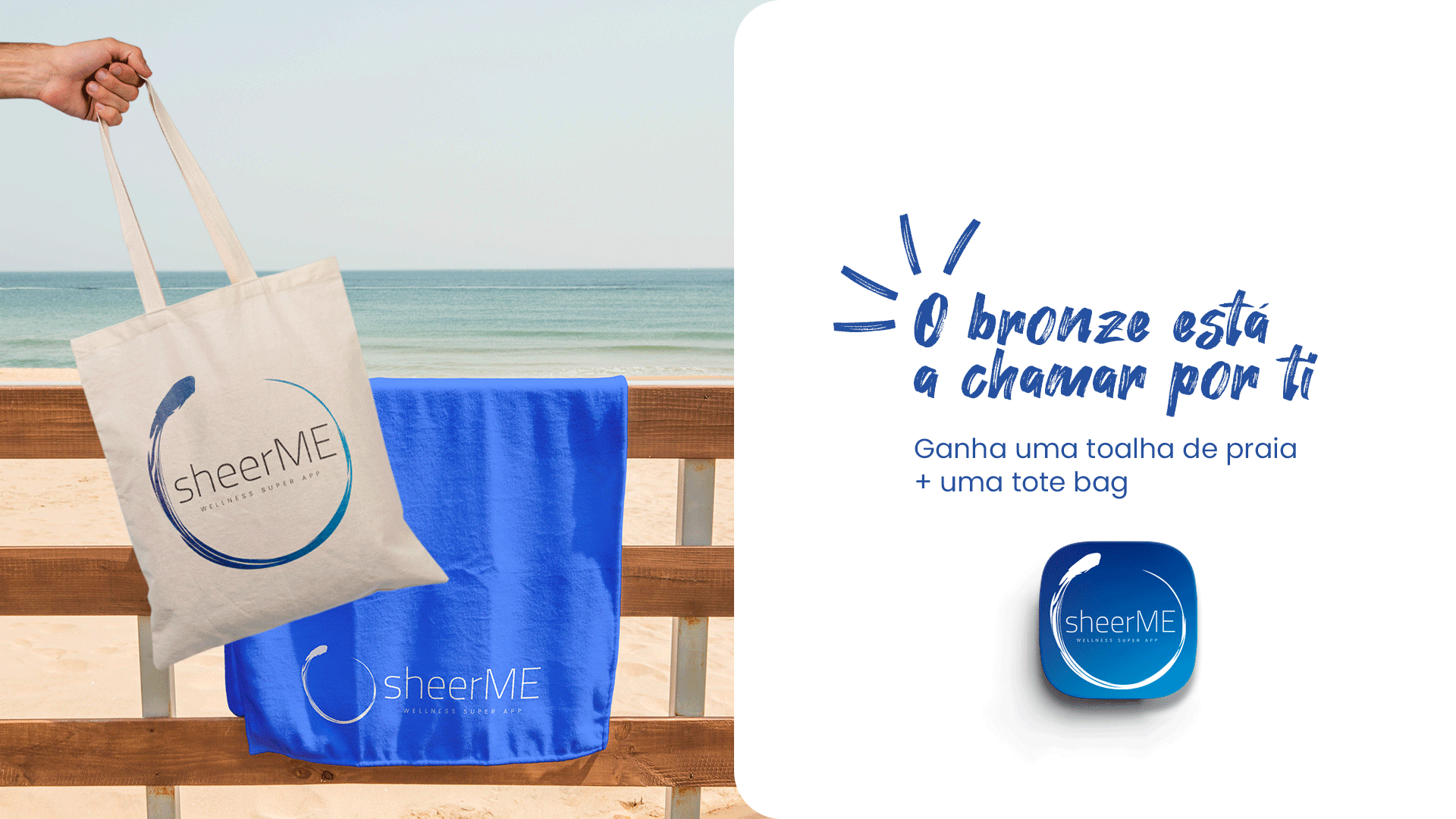 🌞Queres ganhar uma toalha de praia e uma tote bag da sheerME? Sabe aqui como!🌊