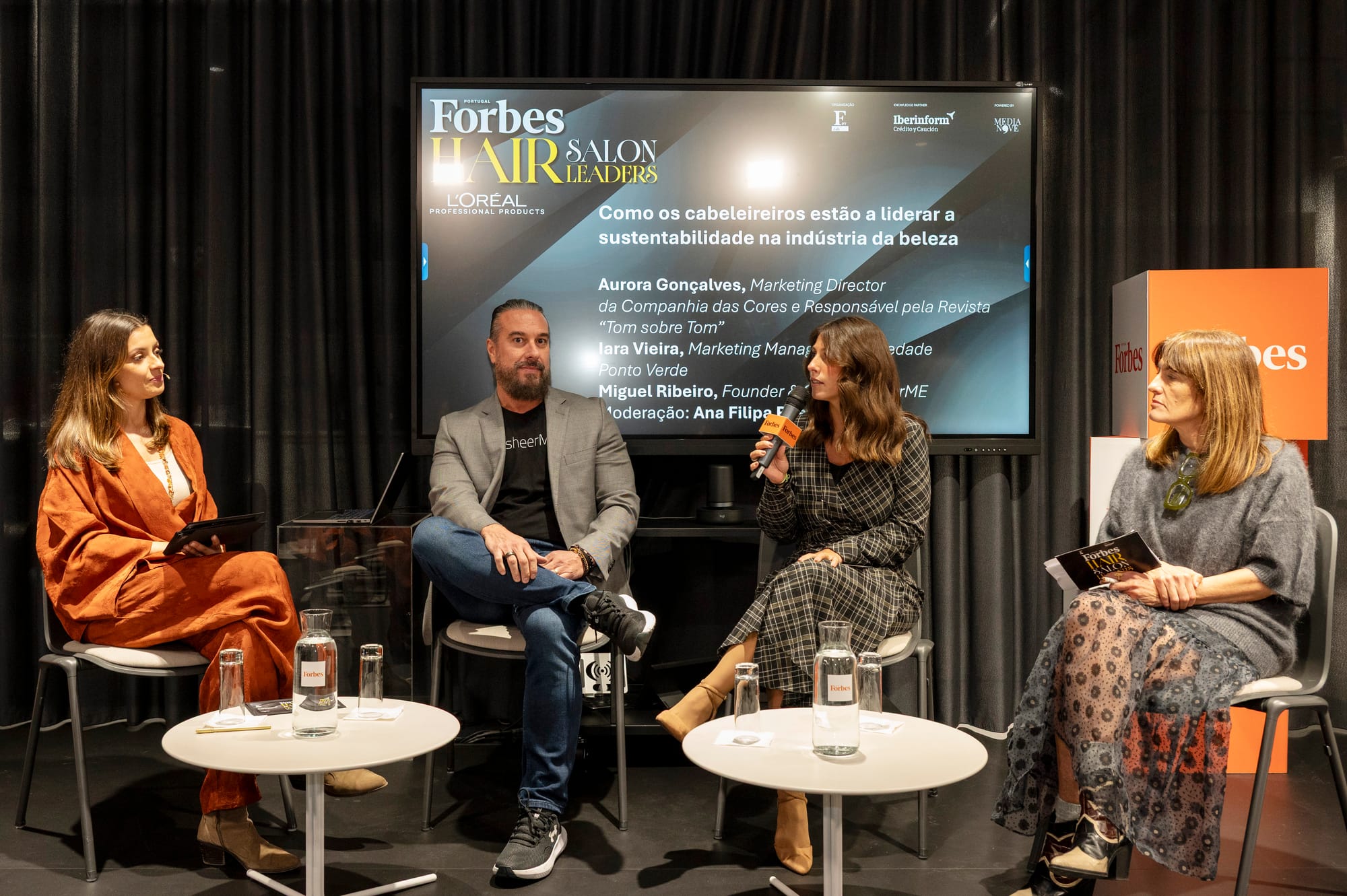 sheerME e o CEO Miguel Alves Ribeiro no júri dos prémios Forbes Hair Salon Leaders