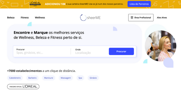 sheerME a plataforma criada absolutamente para todos nós