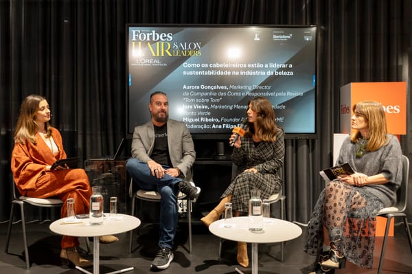sheerME e o CEO Miguel Alves Ribeiro no júri dos prémios Forbes Hair Salon Leaders
